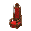 Throne Red Fabric color Copper
