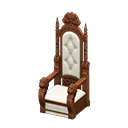 Throne White Fabric color Copper