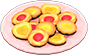 Animal Crossing Thumbprint jam cookies Image