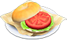 Animal Crossing Tomato bagel sandwich Image