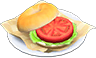 Animal Crossing Tomato bagel sandwich Image