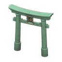 Animal Crossing Torii|Bell bag Framed item Bronze patina Image