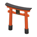 Torii Text Framed item Vermilion