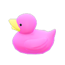 Toy duck Pink
