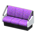 Transit seat Purple Seat color White