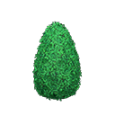 Triangular topiary Green