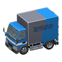Truck Company name Logo Blue