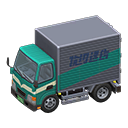 Truck Company name Logo Green