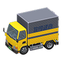 Truck Company name Logo Yellow