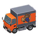Truck Moving company Logo Orange
