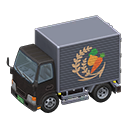 Truck Produce company Logo Black