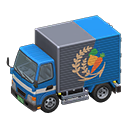 Truck Produce company Logo Blue