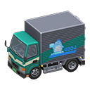 Truck Refrigerated truck Logo Green