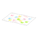 Animal Crossing Unfolded reference sheet|Chart with sticky notes Content Image