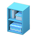 Upright organizer Blue waves Stored-item design Blue