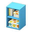 Upright organizer Colorful citrus Stored-item design Blue