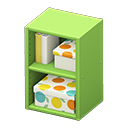 Upright organizer Colorful citrus Stored-item design Green