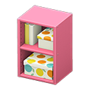 Upright organizer Colorful citrus Stored-item design Pink