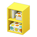 Upright organizer Colorful citrus Stored-item design Yellow