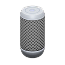 Upright speaker Silver