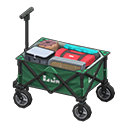 Utility wagon Green Fabric color Black