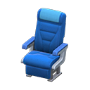 Vehicle cabin seat Light blue Headrest cover Blue