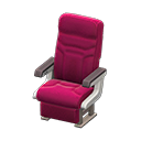Vehicle cabin seat None Headrest cover Berry red