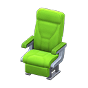 Vehicle cabin seat None Headrest cover Green