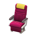 Vehicle cabin seat Yellow Headrest cover Berry red