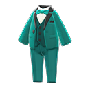 Vibrant tuxedo Green