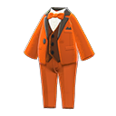 Vibrant tuxedo Orange