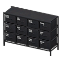 Animal Crossing Vintage dresser|Black Image