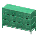 Vintage dresser Green