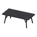 Animal Crossing Vintage low table|Black Image