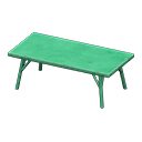 Vintage low table Green