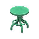 Vintage stool Green