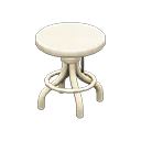 Vintage stool White