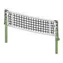 Volleyball net Light green