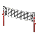 Volleyball net Red