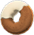 Animal Crossing White-chocolate donut Image