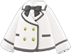 White school uniform with ribbon