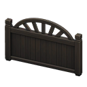 Animal Crossing Wood partition|Black Image
