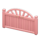 Wood partition Pink
