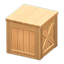 Wooden box None Label Natural