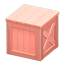 Wooden box None Label Pink