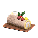 Animal Crossing Yule log|Beige Image