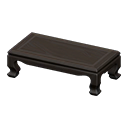 Animal Crossing Zen low table|Black Image