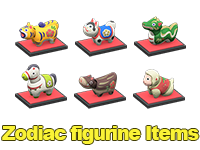 Zodiac figurine Items