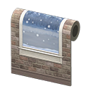 Animal Crossing falling-snow wall Image