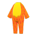 flashy animal costume Orange